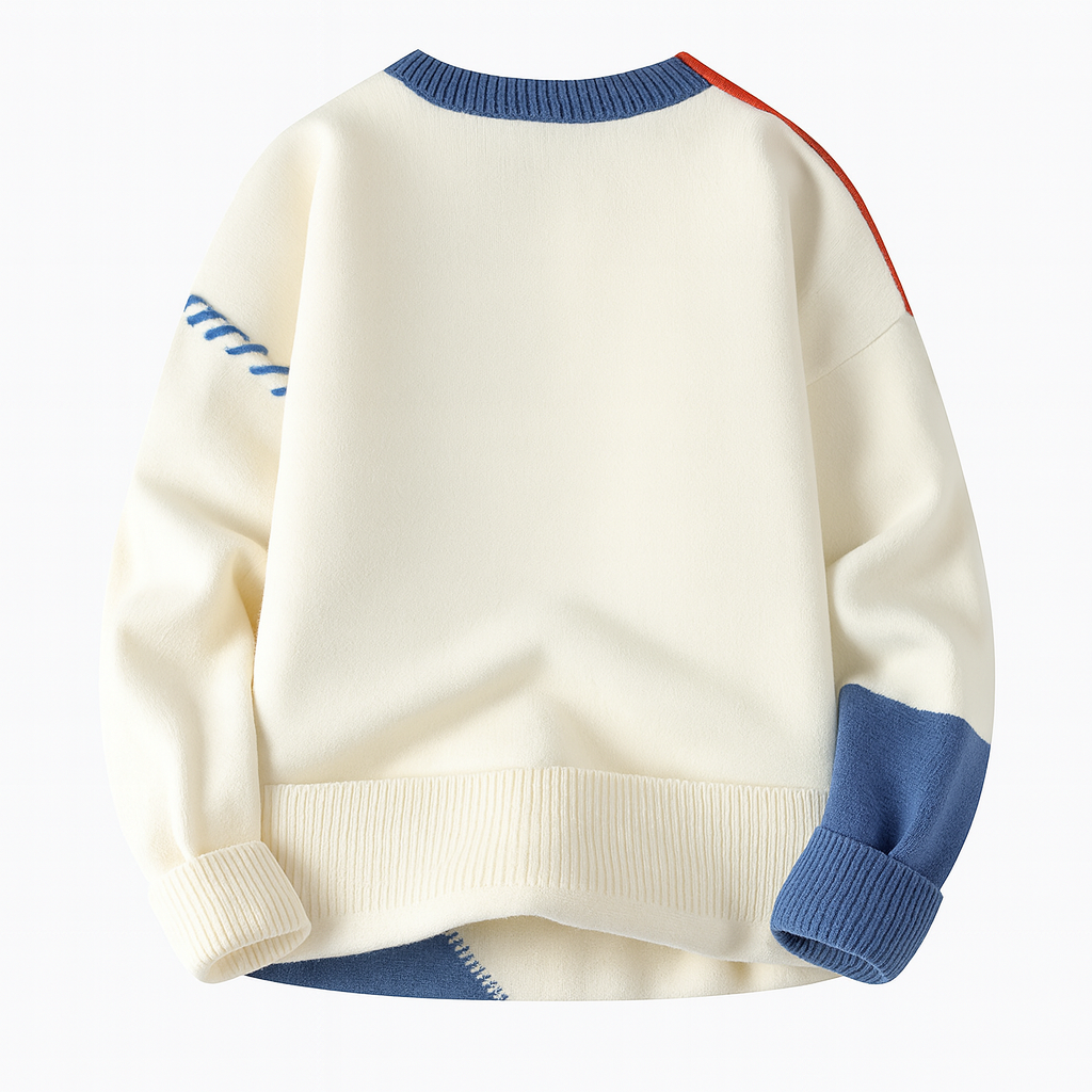 Victor | Arty Patch Sweater