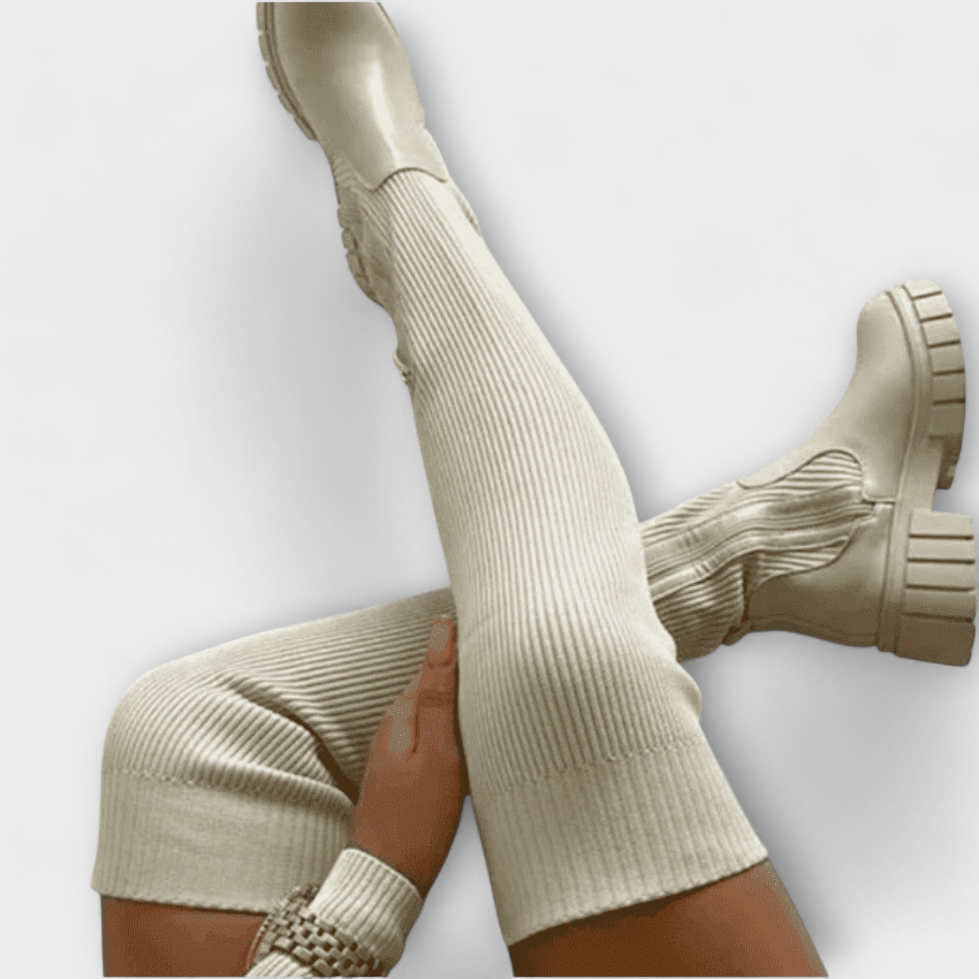 Lureva - Elegante Overknee Støvler