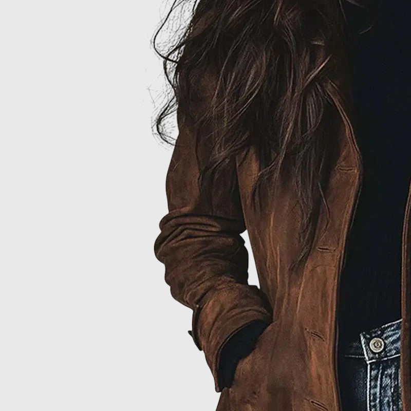 Giulia Bellini – Læderfrakke