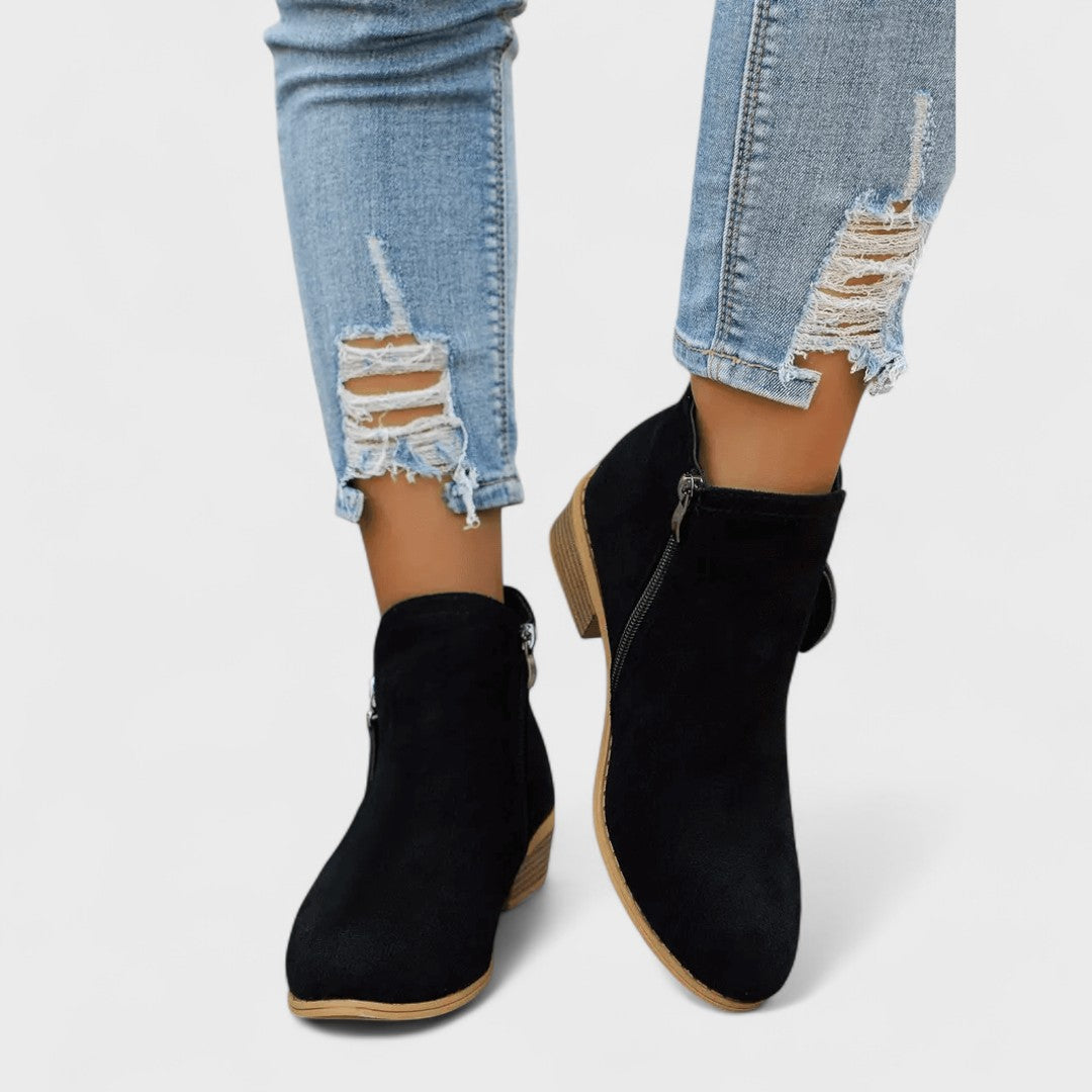 Fiora - Elegante Vintage Støvler