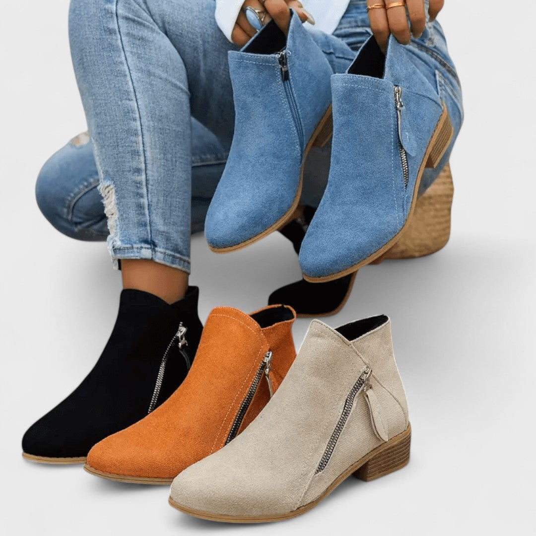 Fiora - Elegante Vintage Støvler