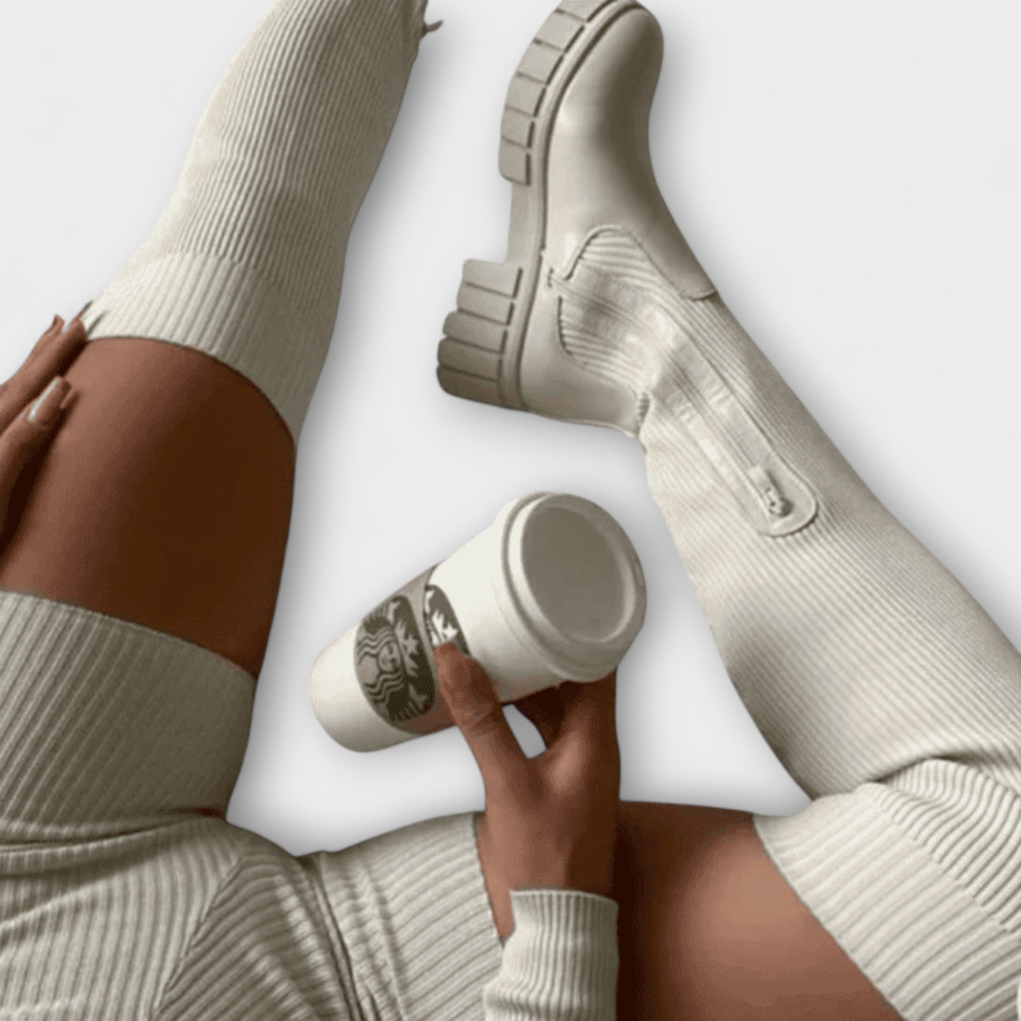 Lureva - Elegante Overknee Støvler